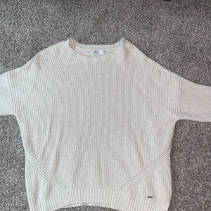 Women’s Light Grey Hollister Knitted Sweater